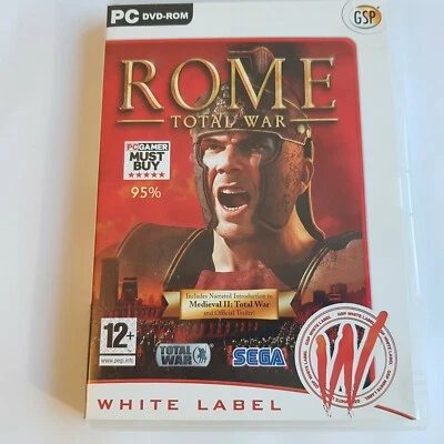Sega PC ROM video game Rome Total War White Label Windows - Image 1 of 4