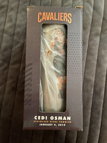 Cedi Osman Cleveland Cavaliers Promotion Stainless Steel Tumbler Cup 01/04/19 Cover