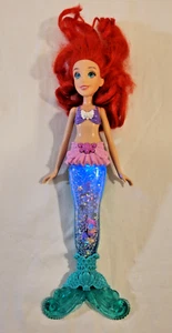 Disney Ariel 11" Light up Glitter & Glow Princess Mermaid Doll - Picture 1 of 6