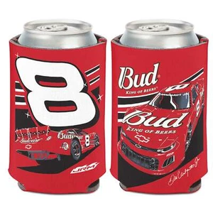 Dale Earnhardt Jr 2025 Budweiser #8 Can Hugger 12oz Cooler - Picture 1 of 1
