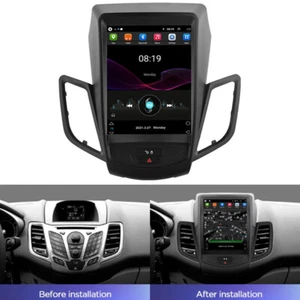 For Ford Fiesta 2009-16 Android 10.1 Stereo Radio DAB Mirror Link OBD GPS Player - Picture 1 of 12