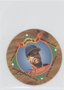 1995 King-B Collector's Edition Discs David Justice #15