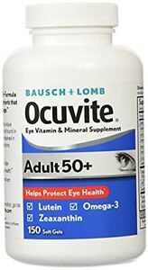 Bausch & Lomb Ocuvite Adult 50+ Eye Vitamin & Mineral Supplement - 2 Bottles,