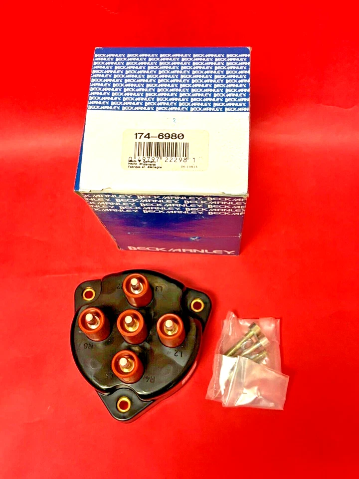Tapa de distribuidor Beck/Arnley 174-6980 hecha en Alemania para Mercedes 400E 400SE 500 Foto 1 de 3