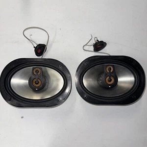 JBL Power Series P-9633 5-100 W 4-Ohm Coaxial Stereo Speakers Auto Car Audio - Picture 1 of 16