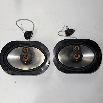 JBL Power Series P-9633 5-100 W 4-Ohm Coaxial Stereo Speakers Auto Car Audio - Image 1 of 4