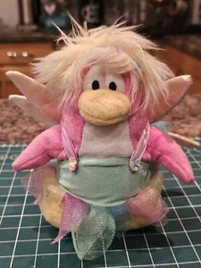 Disney Club Penguin Fairy Rainbow Tutu With Wings Plush Toy Jakks - Picture 1 of 7