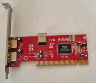 Via VT6212L 2 Port USB PCI Card - Image 1 of 3