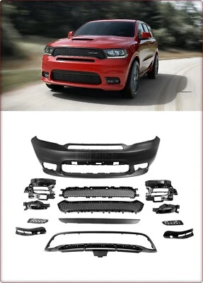 KOMPLETT STOßSTANGE VORNE MIT DRL FÜR DODGE DURANGO 2014 - 2024 SRT STIL - Bild 1 von 4