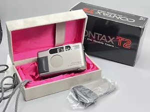Contax T2 Sonnar 2.8/38mm T* in confezione originale *ottime condizioni* #021312-56 - Foto 1 di 22