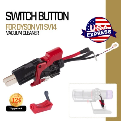 Power Trigger Assembly with Switch Button for Dyson V11 SV14 Vacuum Cleaner - Image 1 of 4