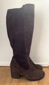 Nine West Jantao suede brown boots size 6.5M - Picture 1 of 5