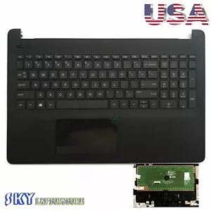Nuevo Original HP 15-BS 15-BW Negro Repostal y Teclado y Touchpad Trackpad 925008-001 - Imagen 1 de 4