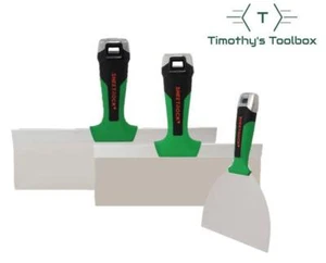 USG Sheetrock Tools MATRIX Stainless Steel Finishing Knife Set 6-10-12" - Picture 1 of 8