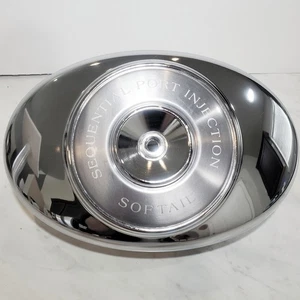 OEM Original Harley Heritage Softail Springer Air Cleaner Filter Oval Cover ONLY - Bild 1 von 9