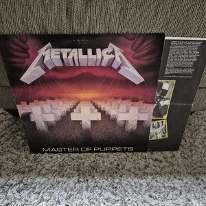 Metallica Master of Puppets Vinyl LP FIRST Press 1986 Elektra E1 60439 MISPRINT - Picture 1 of 24