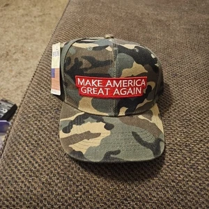 Trump Make America Great Again Truckermütze Logo Camouflage One Size - Bild 1 von 7