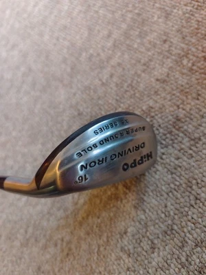 Hippo Driving Iron 16 degree XS Series Super Round Sole - Free Delivery - Image 1 of 4