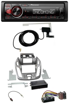 Pioneer MP3 AUX CD DAB USB Autoradio für Ford Transit Connect mit Display 12-18 - Bild 1 von 4