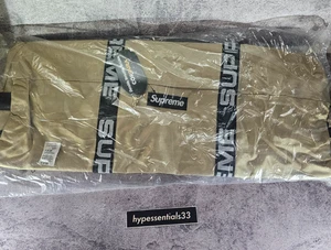Supreme Large Duffle Bag SS18 Tan Cordura Bag Brandneu mit Etikett. In Hand - Bild 1 von 2
