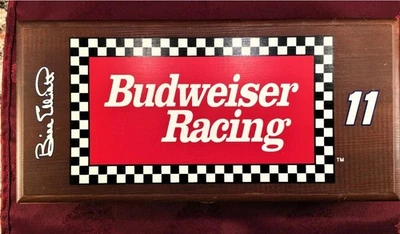 Coches y transportadores Bill Elliott Budweiser #11 Ford NASCAR - Coleccionista 3699/5000 Foto 1 de 2