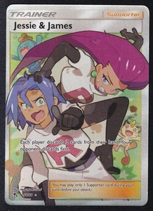 Team Rocket Jessie und James 68/68 Hidden Fates Full Art Trainer Karte - Bild 1 von 4