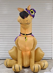 2004 Gemmy 7' groß Scooby Doo Hexe Halloween riesig luftgeblasen aufblasbar beleuchtet - Bild 1 von 7