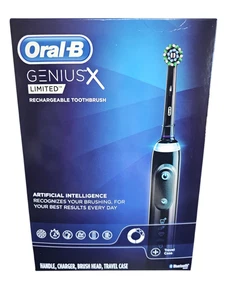 Oral-B Genius X Limited Electric Toothbrush with Artificial Intelligence SEALED - Picture 1 of 9