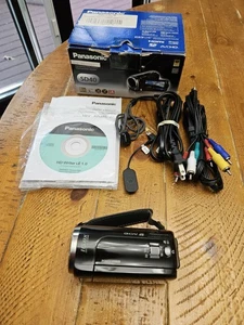 Panasonic HDC-SD40 High Definition Camcorder Camera Video, Charger Untested.  - Picture 1 of 8