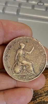 1855 VICTORIA DEI GRATIA BRITANNIAR : REG:FID:DEF: Coin - Image 1 of 2