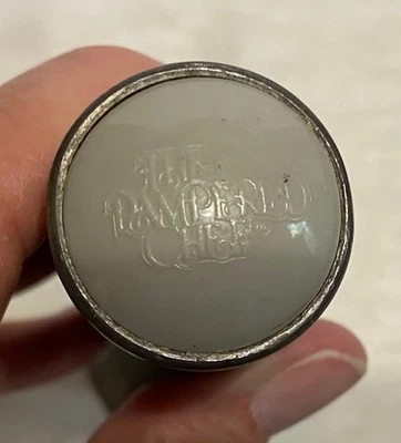 Vintage The Pampered Chef Metall Aluminium Eisportionierer Flüssigkeit gefüllter Griff - Bild 1 von 3