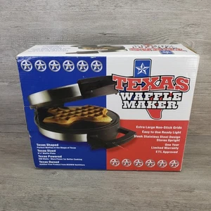 Nuova macchina per waffle Texas BCOWW Outfitters cialde a forma di Texas 8" SPEDIZIONE RAPIDA - Foto 1 di 3