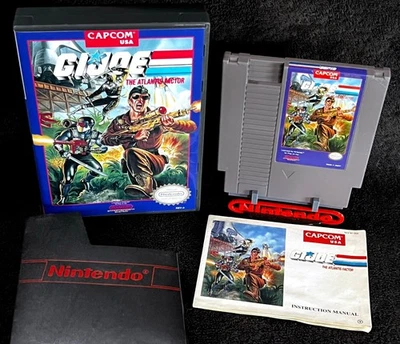1992 G.I. JOE THE ATLANTIS FACTOR • CAPCOM • VINTAGE NES NINTENDO VIDEO GAME - Image 1 of 4