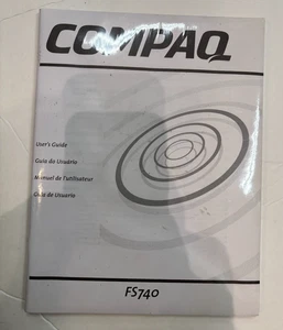 Vintage Compaq FS740 user's guide sealed - Picture 1 of 2