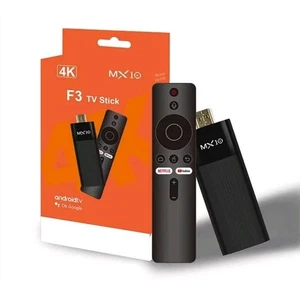 Stick TV 4K Android 13 | MX10-F3 Allwinner Quad-Core WiFi Dual Band 2.4G - Foto 1 di 4
