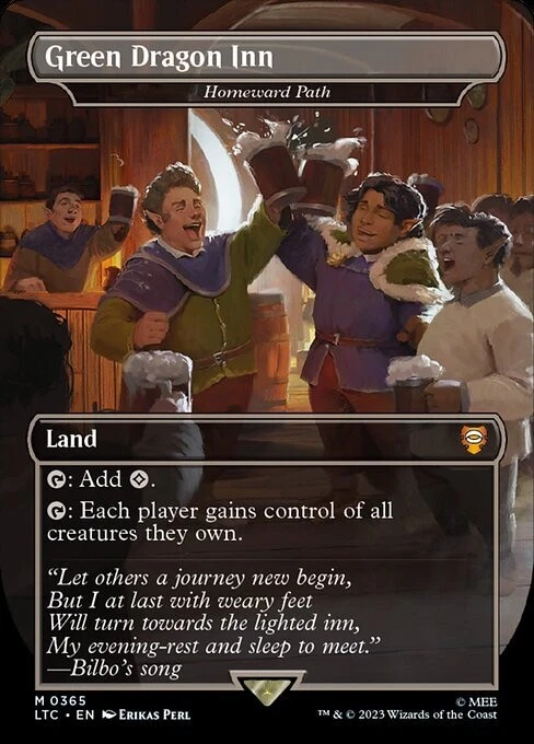 MTG Land Homeward Path English Version Used Magic Card - Image 1 of 1