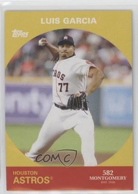 2022 Topps 582 Montgomery Club Set 5 Luis Garcia #16 - Image 1 of 2