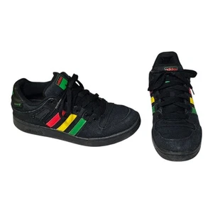 Adidas Original Hemp Bucktown Rasta Sneakers Mens 10 Black 420 EG5889 - Picture 1 of 10