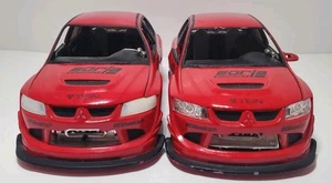 Parts Cars, Jada 1/24 Mitsubishi Evolution VIII, 2 Pack - Picture 1 of 10