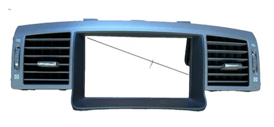 Infiniti M45 M35 2006-2009 tablero central radio bisel con salidas de aire 68750 EG000 Foto 1 de 4