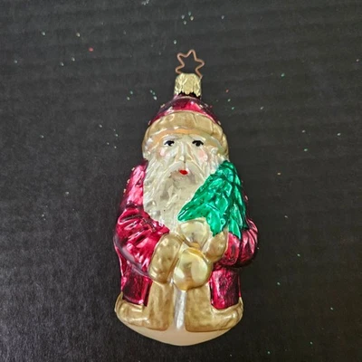 Viejo Mundo Navidad Inge Glass Belsnickle Papá Noel Foto 1 de 2