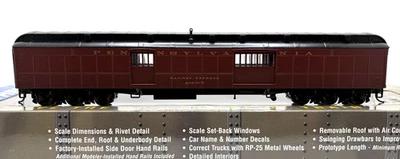 HO WALTHERS 932-10504 ACF 70' VAGÓN DE EQUIPAJE PESADO PENNSYLVANIA PRR Foto 1 de 2