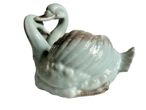 Vintage Loving Swans Ceramic Planter Bath Caddy - Picture 1 of 6