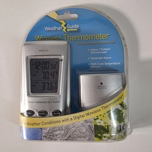 Taylor Wireless Indoor/Outdoor Thermometer with Programmable Temperature Alert - Picture 1 of 6