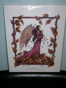 Amy Brown - Autumn Angel - SIGNED - OUT OF PRINT - Picture 1 of 1