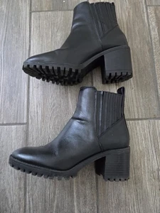 Zara Basic Collection Womens Ankle Boots Black EU 35 Size 5 - Picture 1 of 8