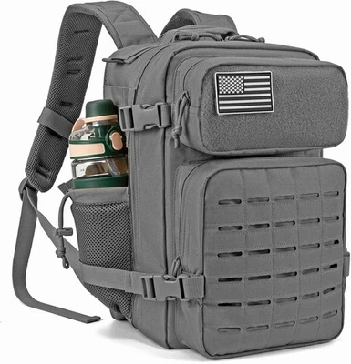 Bolsa de asalto militar táctico 25L/45L, mochila de camping de montañismo Molle Foto 1 de 4