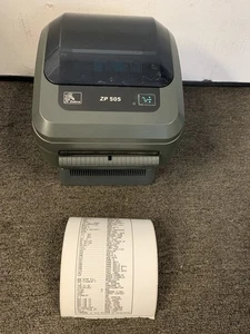 Zebra ZP 505 Label Printer Thermal ZP505-0503-0017. Read Description Free SHP - Picture 1 of 7