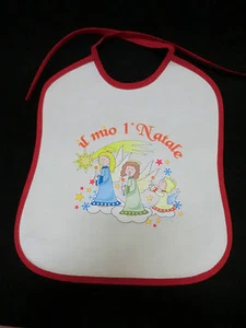 LÄTZCHEN LÄTZCHEN LÄTZCHEN LÄTZCHEN "MEIN ERSTES WEIHNACHTEN" BEDRUCKT - Bild 1 von 1