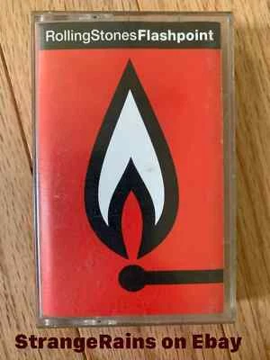 Rolling Stones Flashpoint Cassette Tape LIVE (1991 Sony) Urban Jungle Tour - Image 1 of 4